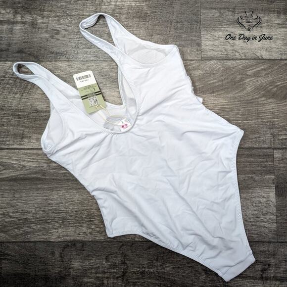 Shekini Deep V Buckle One Piece Swimsuit Size L - Picture 5 of 5